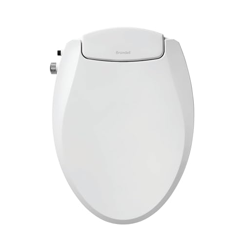 Brondell Bidet Toilet Seat Non-Electric Swash Ecoseat, Fits Elongated Toilets, White - Dual Nozzle System, Ambient Water Temperature - Bidet with Easy Installation - Image 2