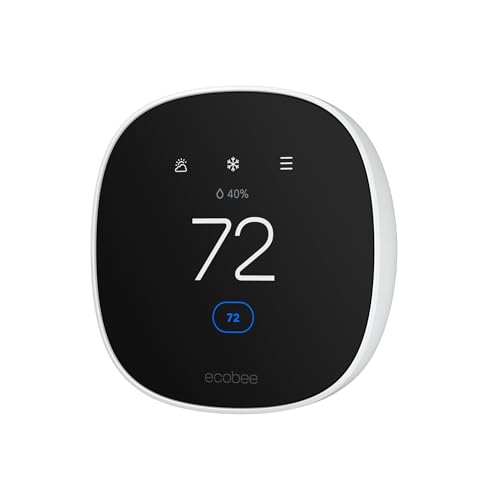 ecobee Smart Thermostat Essential - Energy Star Certified programmable Wi-Fi Thermostat - Works with Siri, Alexa, and Google Assistant - Image 2