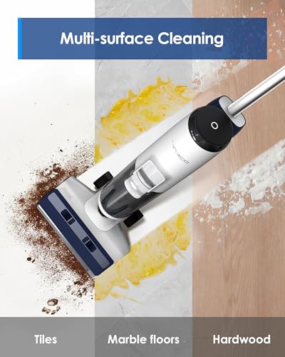 Tineco iFLOOR 5 Breeze Complete Wet Dry Vacuum Cordless Floor Washer, One-Step Cleaning for Hard Floors, Edge Clean, Auto Self-Cleaning, Lightweight & Cordless Design - Image 5