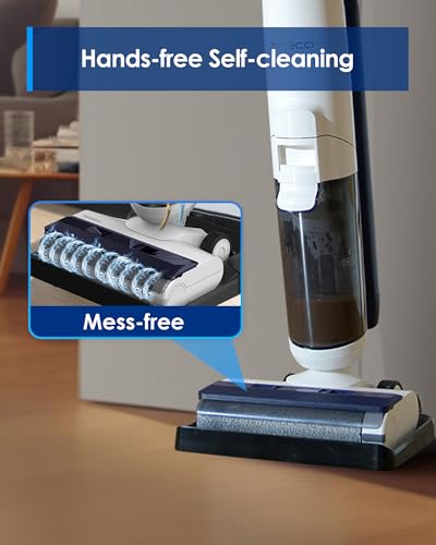 Tineco iFLOOR 5 Breeze Complete Wet Dry Vacuum Cordless Floor Washer, One-Step Cleaning for Hard Floors, Edge Clean, Auto Self-Cleaning, Lightweight & Cordless Design - Image 7