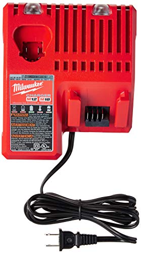 Milwaukee 48-59-1850 M18 RED LITHIUM XC 5.0 Ah Batteries (2) + 48-59-1812 M12 and M18 Multi Voltage Charger kit - Image 7