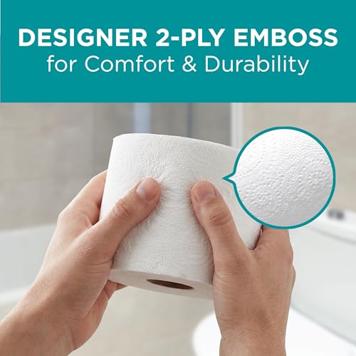 Angel Soft Professional Series by Georgia-Pacific PRO 2-Ply Embossed Toilet Paper, White, Individually Wrapped, 450 Sheets Per Roll, 80 Toilet Tissue Rolls Per Case, 16880 - Image 3