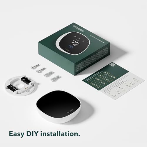 ecobee Smart Thermostat Essential - Energy Star Certified programmable Wi-Fi Thermostat - Works with Siri, Alexa, and Google Assistant - Image 5