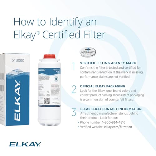 Elkay Genuine WaterSentry 51300C Lead + Microplastics NSF/ANSI Certified Filter (Single)(Bottle Fillers) - Image 4