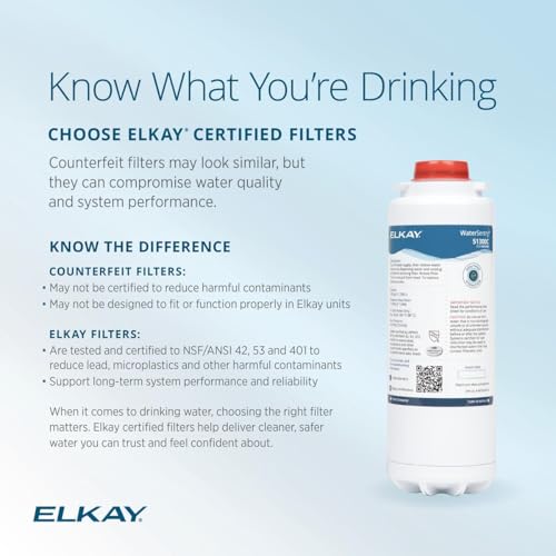 Elkay Genuine WaterSentry 51300C Lead + Microplastics NSF/ANSI Certified Filter (Single)(Bottle Fillers) - Image 6