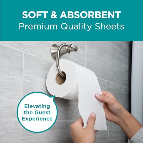 Angel Soft Professional Series by Georgia-Pacific PRO 2-Ply Embossed Toilet Paper, White, Individually Wrapped, 450 Sheets Per Roll, 80 Toilet Tissue Rolls Per Case, 16880 - Image 6