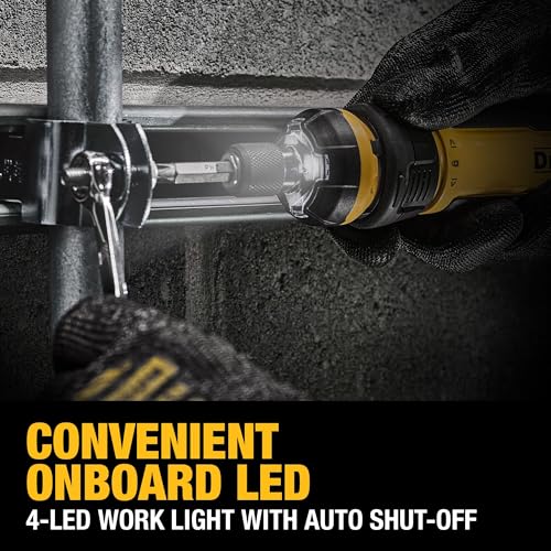DEWALT Cordless Screwdriver, 4V USB Rechargeable Electric Screwdriver with 12 pcs Screwdriver Bit Set, LED Light, FLEXDRIVE Control, Compact, Ergonomic (DWHT66719) - Image 7