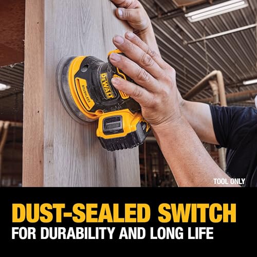 DEWALT 20V MAX Orbital Sander, Tool Only (DCW210B) - Image 5