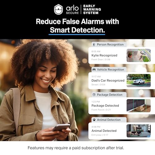 Arlo Video Doorbell 2K (2nd Gen, Latest Release), Wireless or Wired Option, 2-Way Audio, Night Vision, Head to Toe Video View, Package Detection, Person & Vehicle Recognition, 1-Month Secure Plan - Image 4