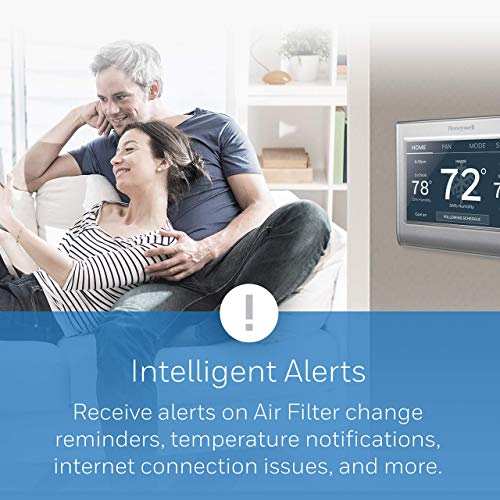 Honeywell Home RTH9585WF1004 Wi-Fi Smart Color Thermostat, 7 Day Programmable, Touch Screen, Energy Star, Alexa Ready, Gray - Image 5