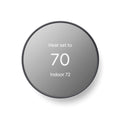 Google Nest Thermostat - Smart Thermostat for Home - Programmable Wifi Thermostat - Charcoal - Image 1