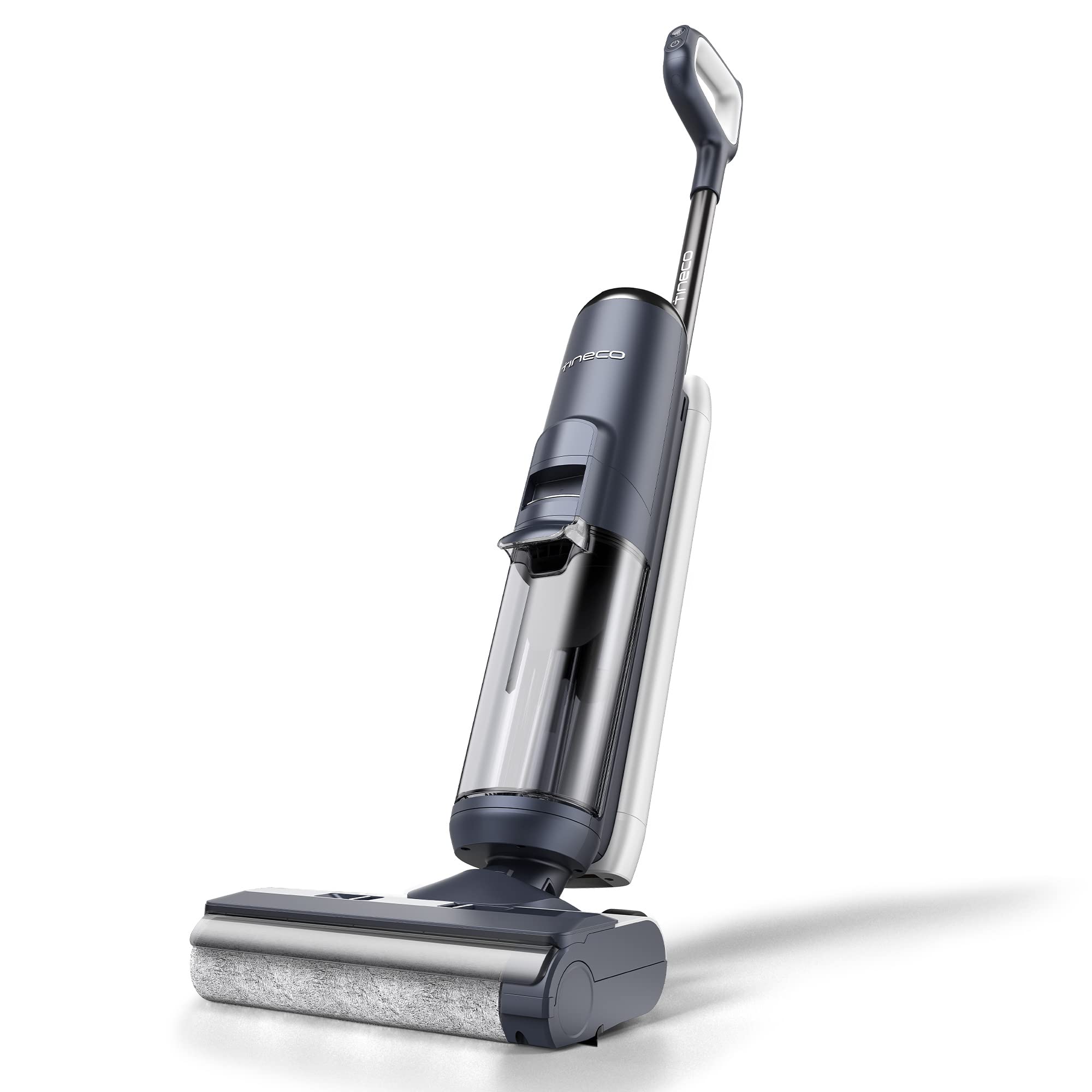 Tineco Floor ONE S5 Smart Cordless Wet Dry Vacuum Cleaner and Mop for Hard Floors, Digital Display, Long Run Time, Great for Sticky Messes and Pet Hair, Space-Saving Design, Blue - Image 1