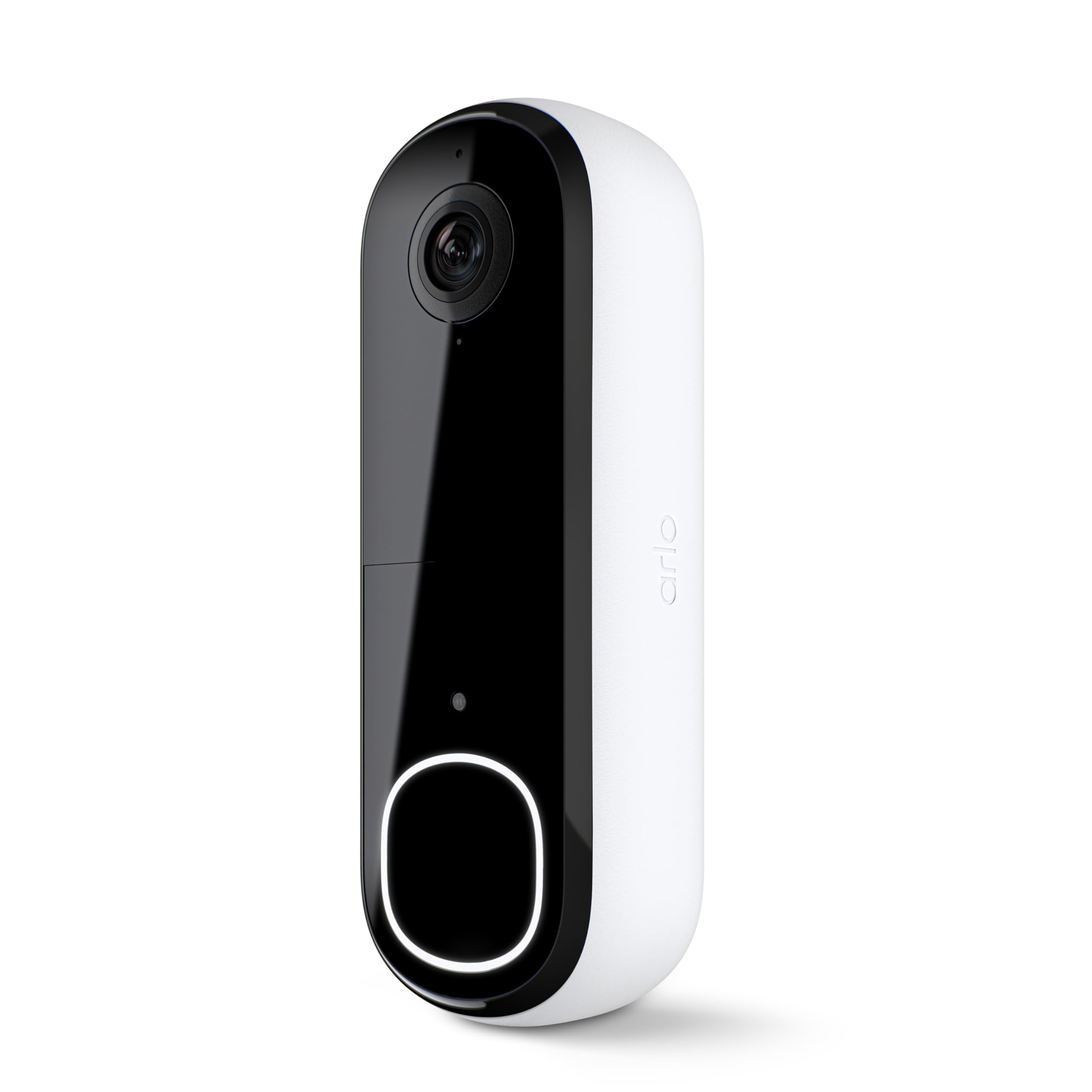 Arlo Video Doorbell 2K (2nd Gen, Latest Release), Wireless or Wired Option, 2-Way Audio, Night Vision, Head to Toe Video View, Package Detection, Person & Vehicle Recognition, 1-Month Secure Plan - Image 1