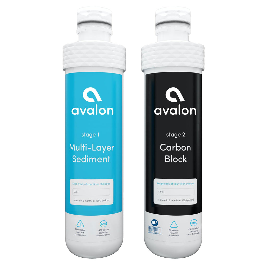 Avalon Genuine Replacement Filters for Avalon Bottleless Water Coolers, NSF Certified, Patented, 2 Count (Pack of 1) - Image 1