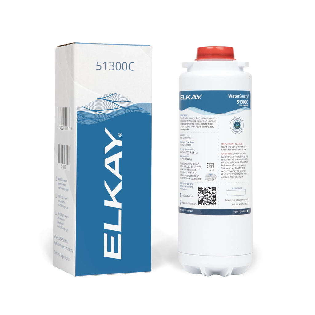 Elkay Genuine WaterSentry 51300C Lead + Microplastics NSF/ANSI Certified Filter (Single)(Bottle Fillers) - Image 1
