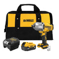 DEWALT 20V MAX Cordless Impact Wrench with Hog Ring Anvil, Brushless High Torque 1/2 Impact Gun, 4-Mode Speed, Includes Battery, Charger and Kit Bag (DCF900P1) - Image 1